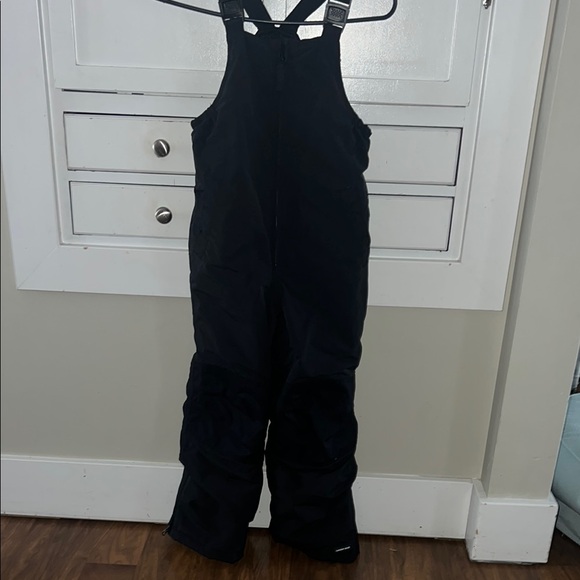 Lands End Black Snow Bib Overalls - Picture 1 of 3